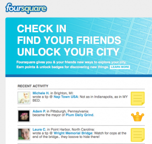 Foursquare and Gowalla Checkins for Small Business Owners
