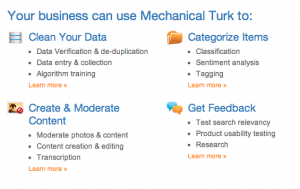 How to use mechanical turk