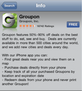 Groupon App