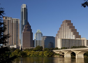 Austin business skyline