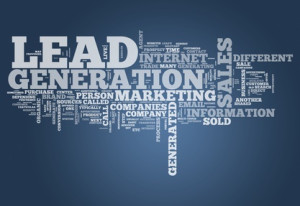 Word Cloud with Lead Generation related tags